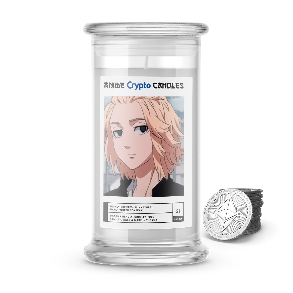 Sano, Manjirou (佐野 万次郎（マイキー）) - Crypto Anime Candles