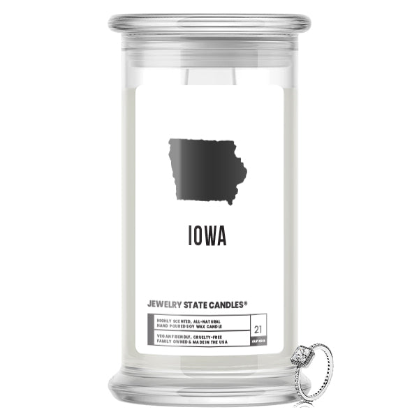 Iowa Jewelry State Candles