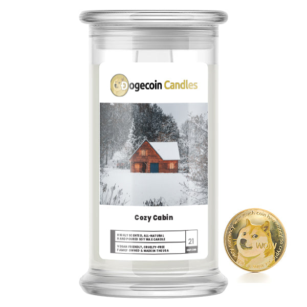 Cozy Cabin DogeCandles