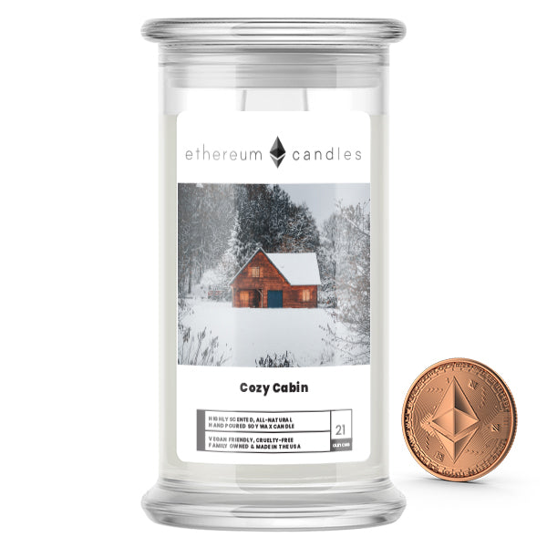 Cozy Cabin Ethereum Candles