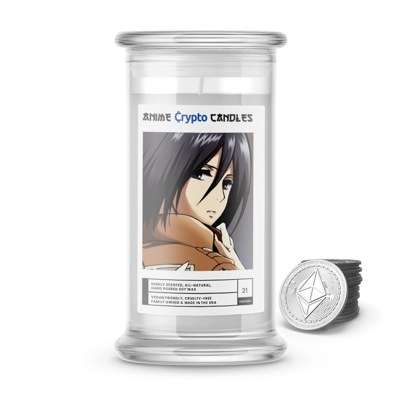 Ackerman, Mikasa (ミカサ・アッカーマン) - Crypto Anime Candles