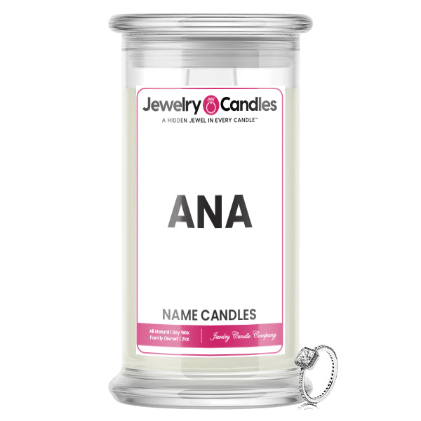 ANA Name Jewelry Candles