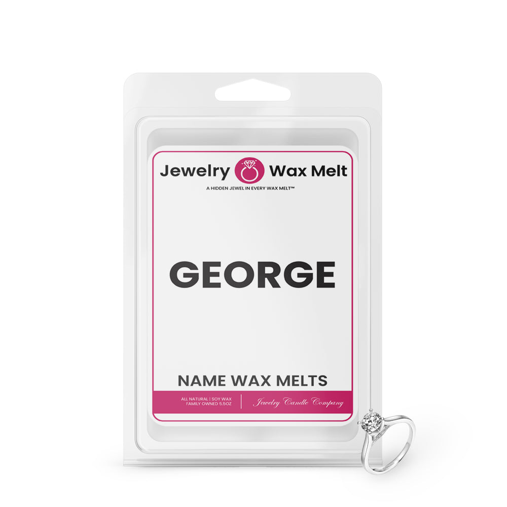 GEORGE Name Jewelry Wax Melts