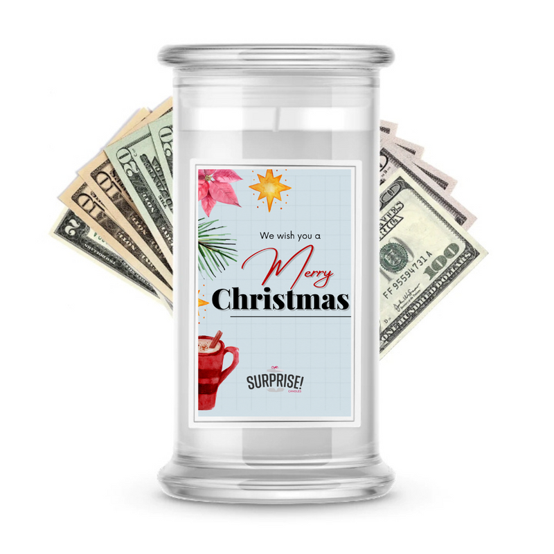 We Wish You a Merry Christmas | Christmas Cash Candles | Christmas Designs 2022
