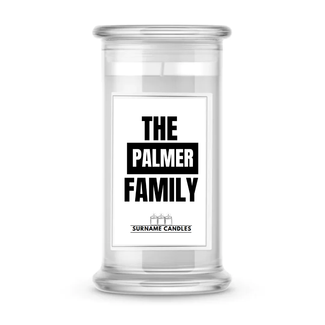 The Palmer Family | Surname Candles