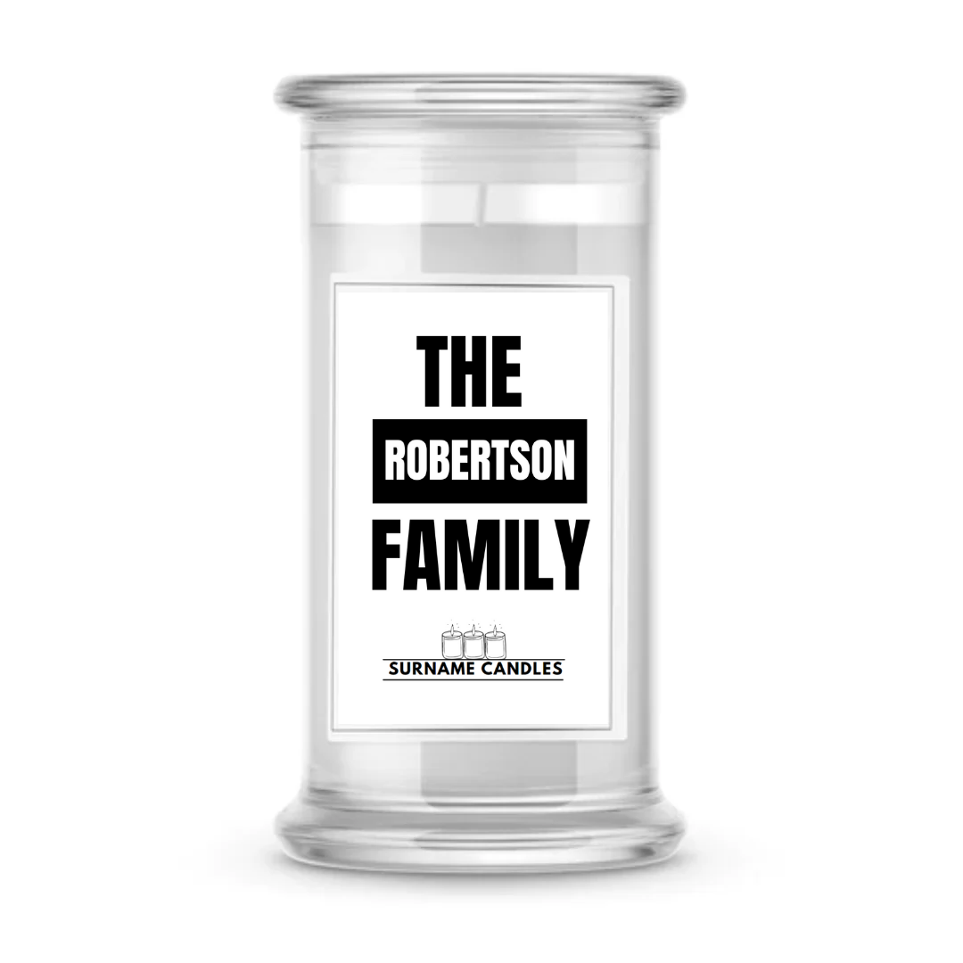 The Robertson Family | Surname Candles