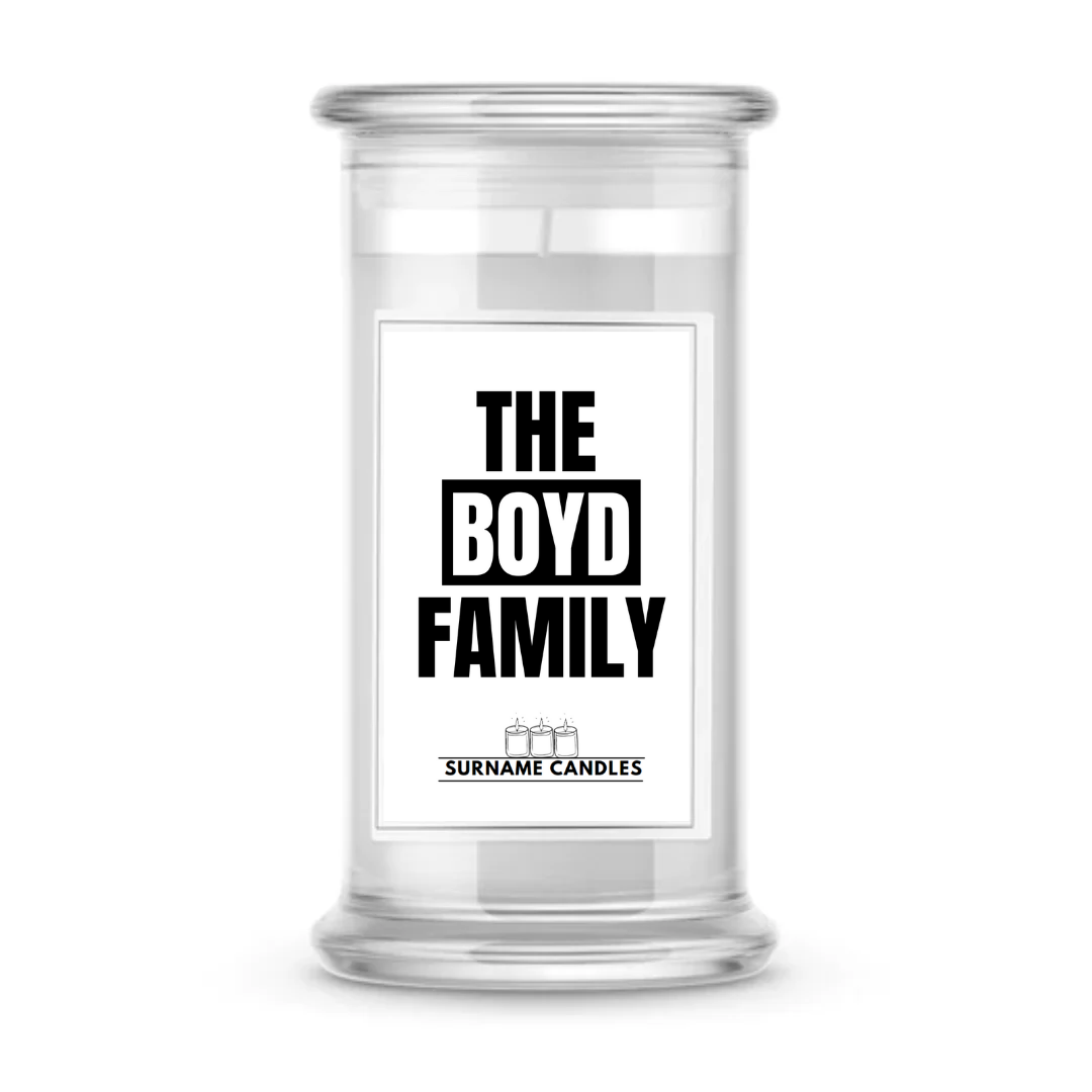 The Boyd Family | Surname Candles