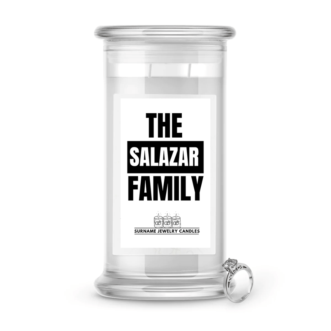 The Salazar Family | Surname Jewelry Candles