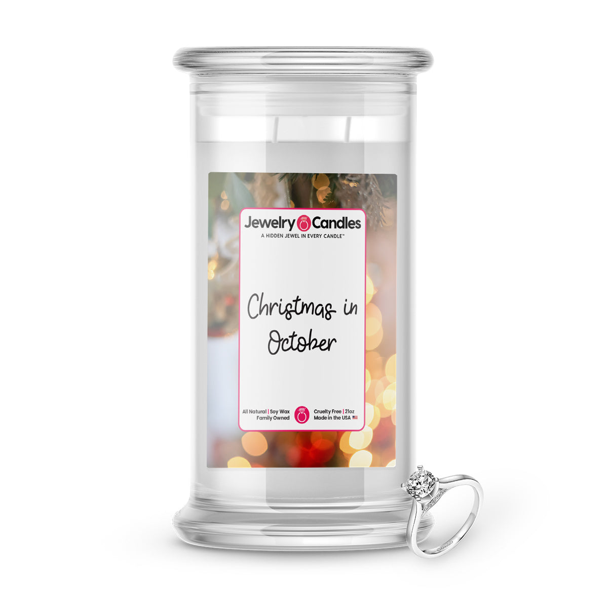 Christmas in October Jewelry Candle