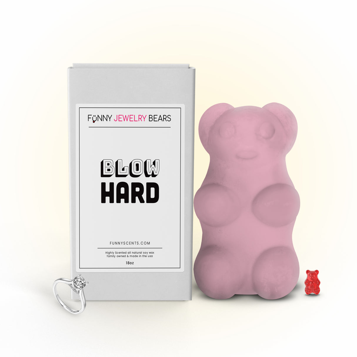 Blow Hard Jewelry Funny Candles
