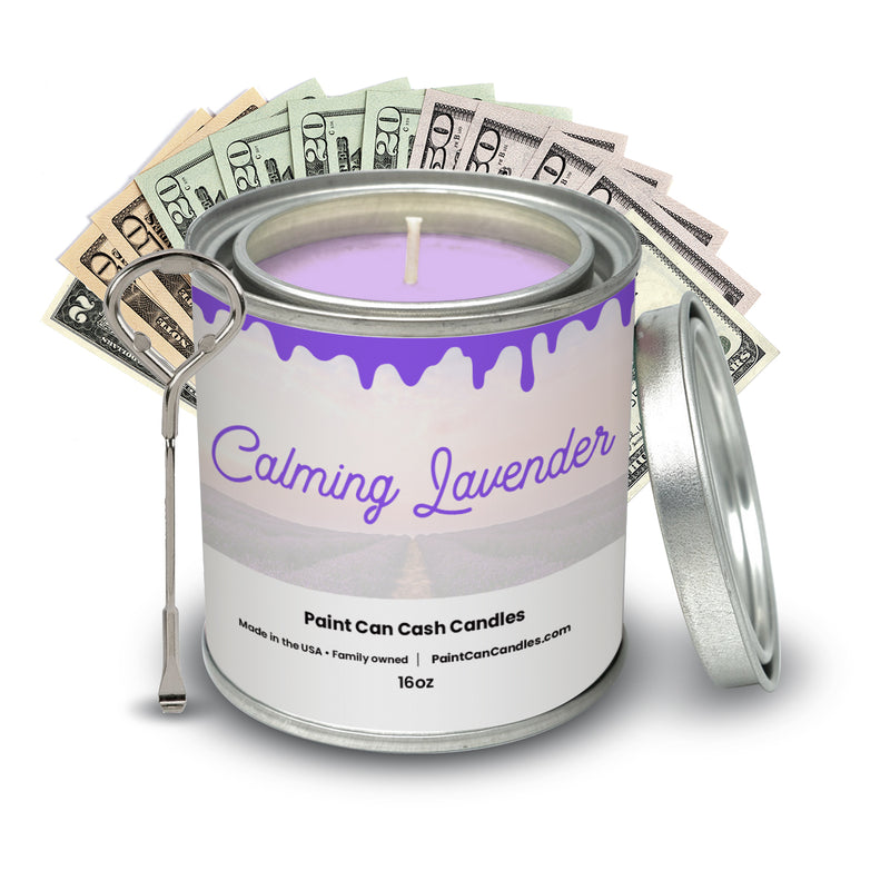 Calming Lavender - Paint Can Cash Candles