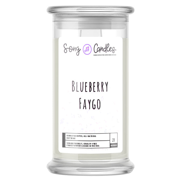 Blueberry Faygo | Song Candles