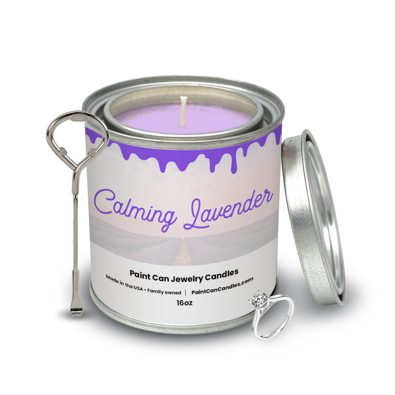 Calming Lavender - Paint Can Jewelry Candles