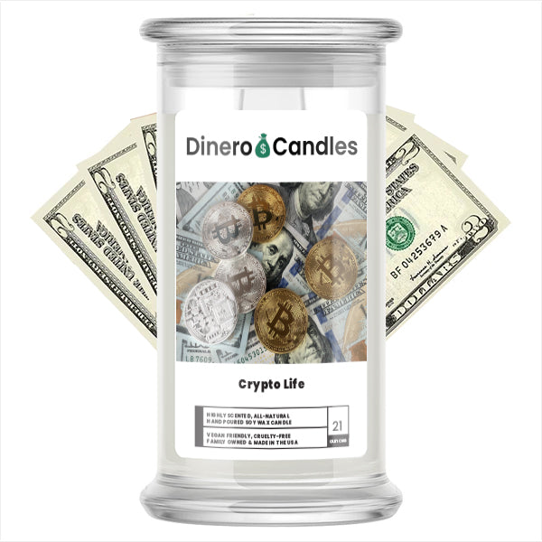 Crypto Life - Dinero Candles