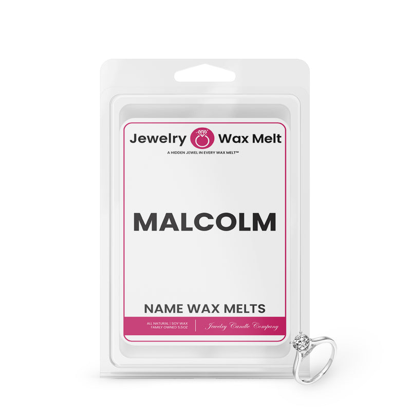 MALCOLM Name Jewelry Wax Melts