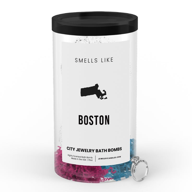 Smells Like Boston City Jewelry Bath Bombs