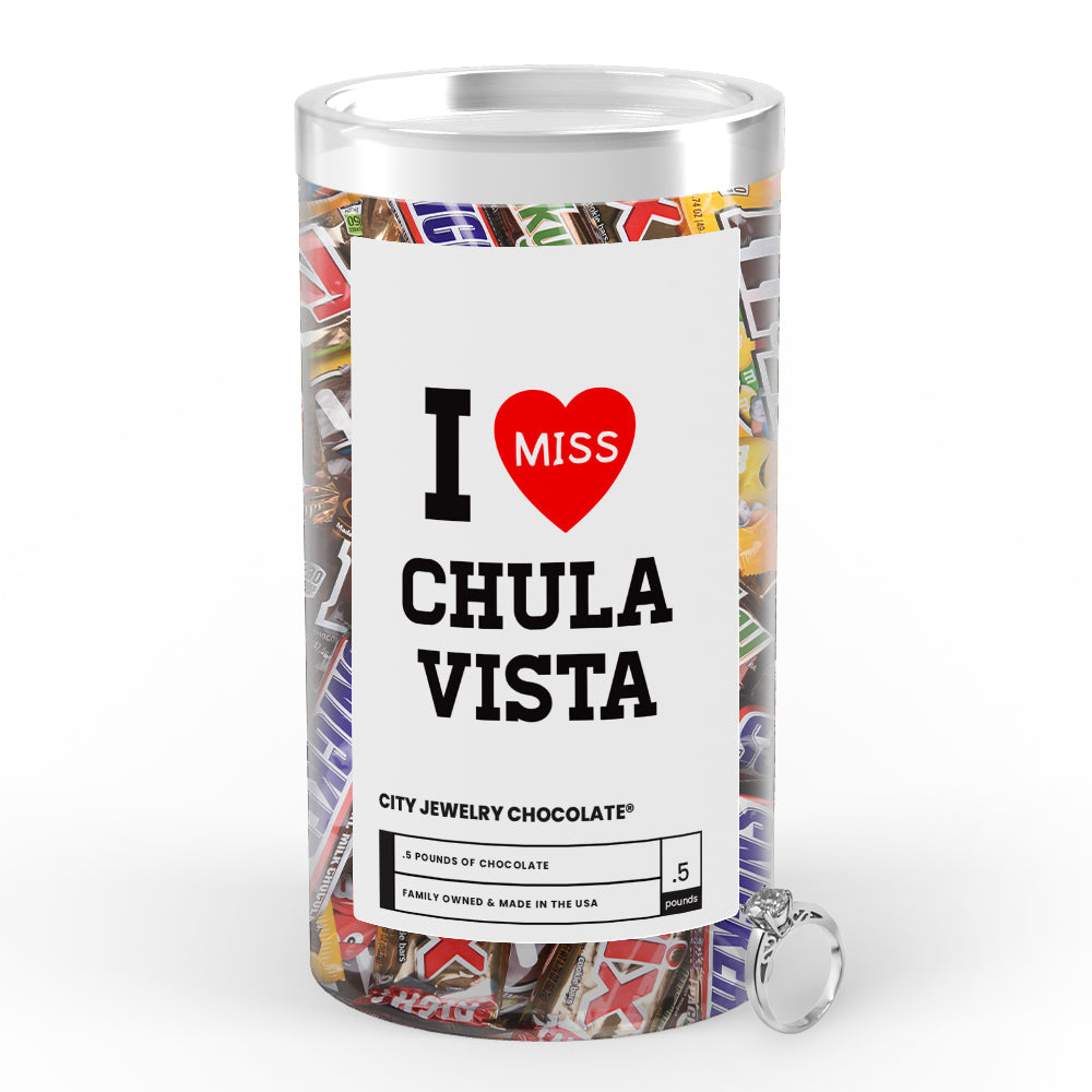 I miss Chulavista City Jewelry Chocolate