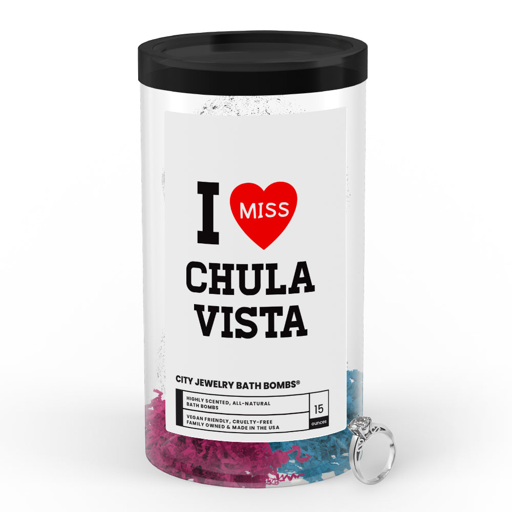 I miss Chulavista City Jewelry Bath Bombs
