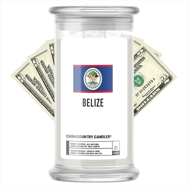 Belize Cash Country Candles