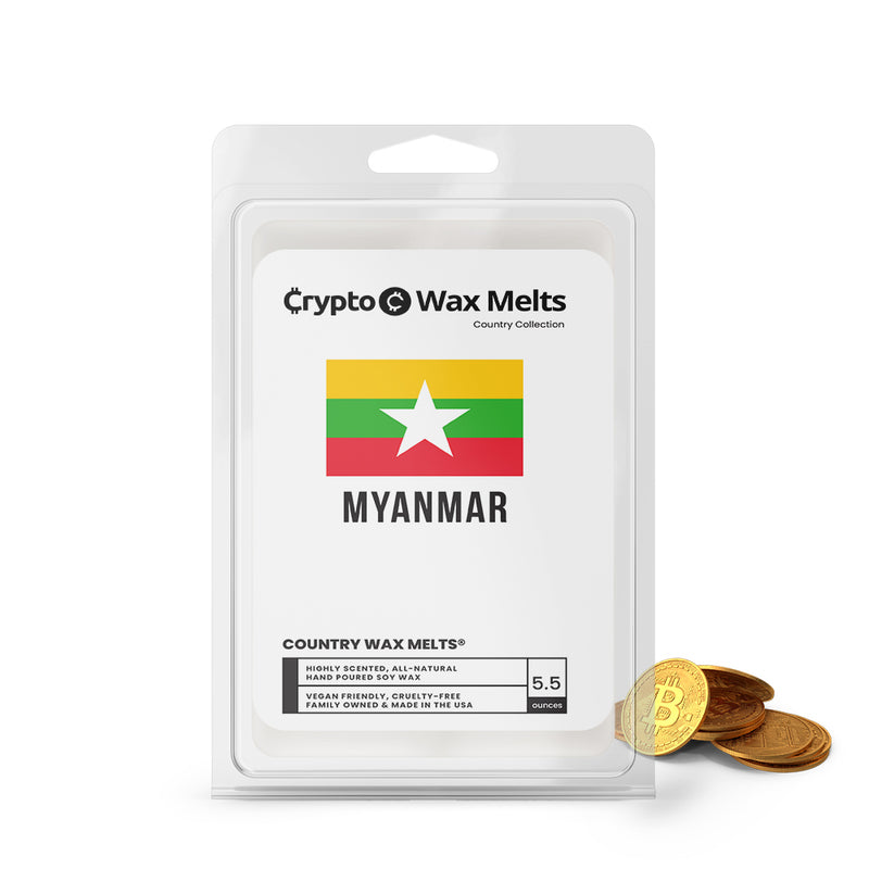 Myanmar Country Crypto Wax Melts