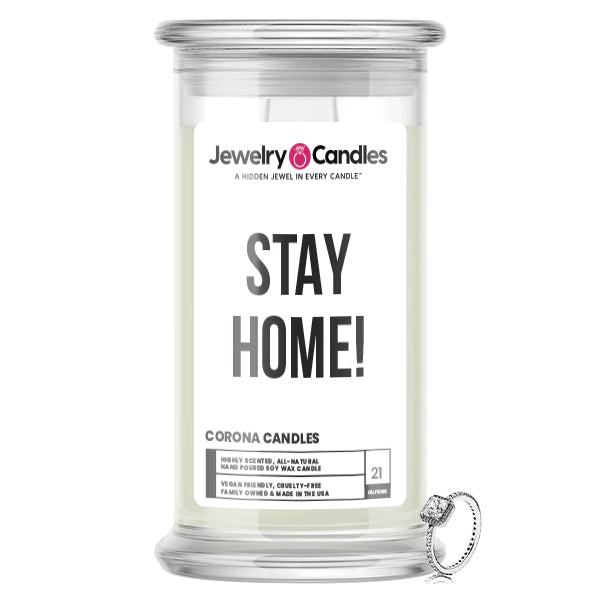 STAY HOME! Jewelry Candle