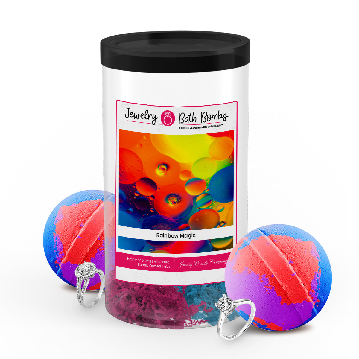 Rainbow Magic Jewelry Bath Bombs Twin Pack