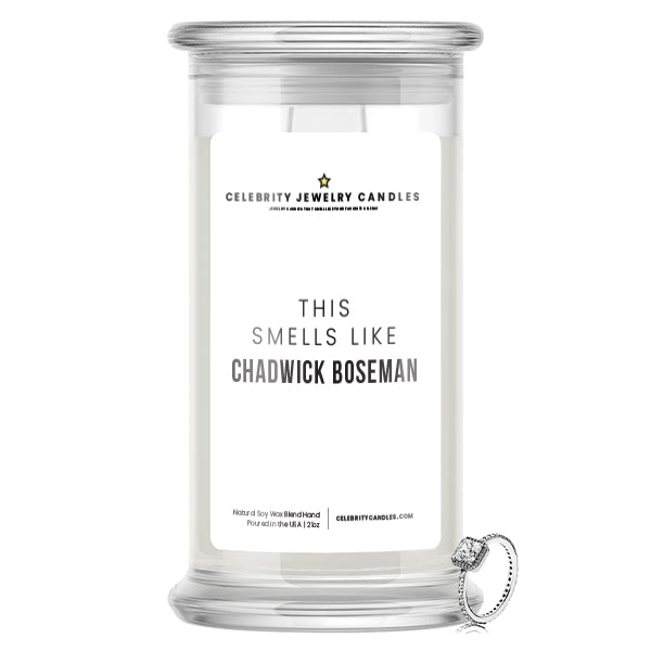 Smells Like Chadwick Boseman Jewelry Candle | Celebrity Jewelry Candles