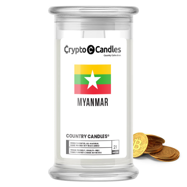 Myanmar Country Crypto Candles