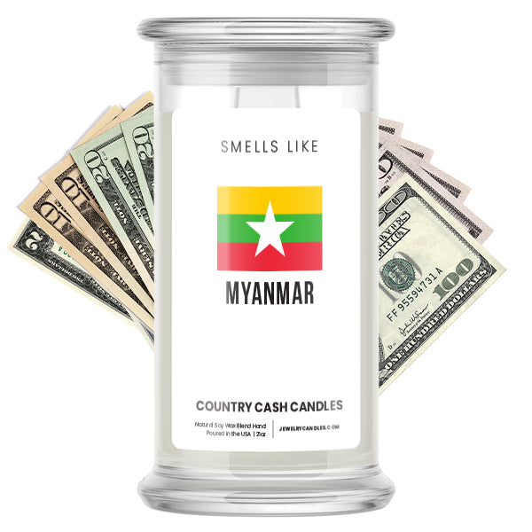 Smells Like Myanmar Country Cash Candles