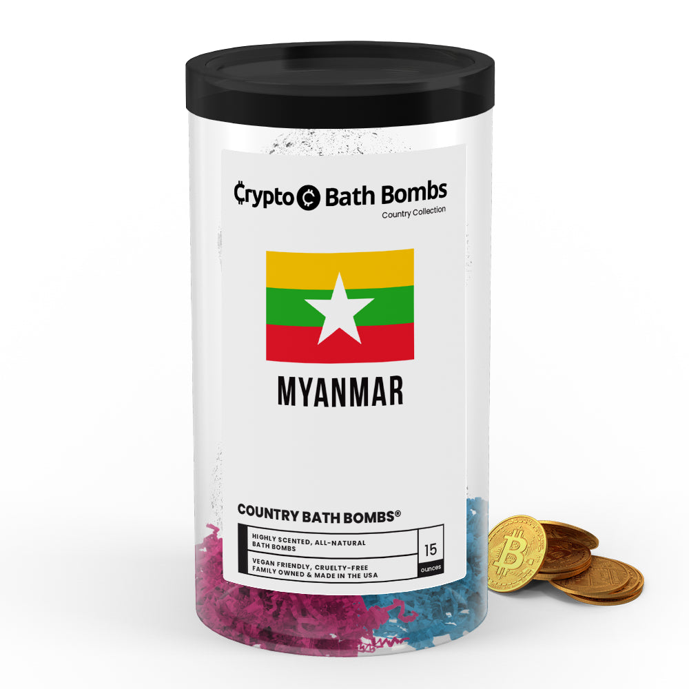 Myanmar Country Crypto Bath Bombs