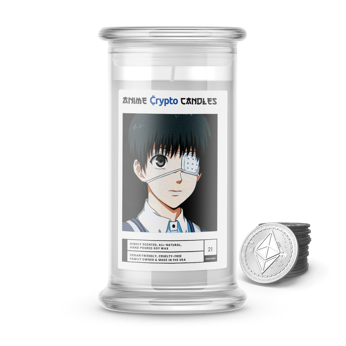 Kaneki, Ken (金木 研) - Crypto Anime Candles