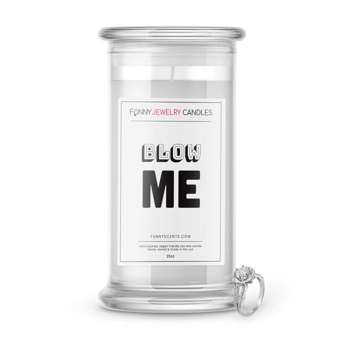 Blow Me Jewelry Funny Candles