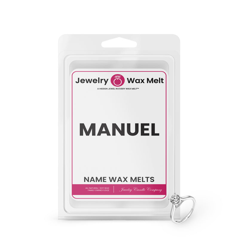 MANUEL Name Jewelry Wax Melts