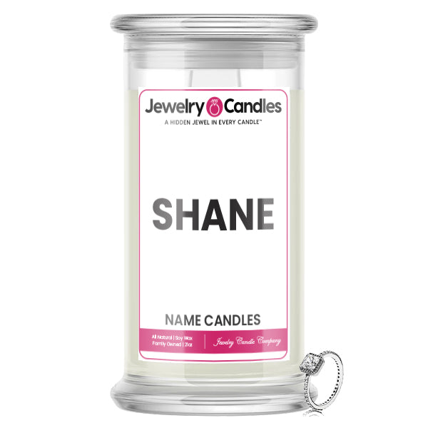 SHANE Name Jewelry Candles