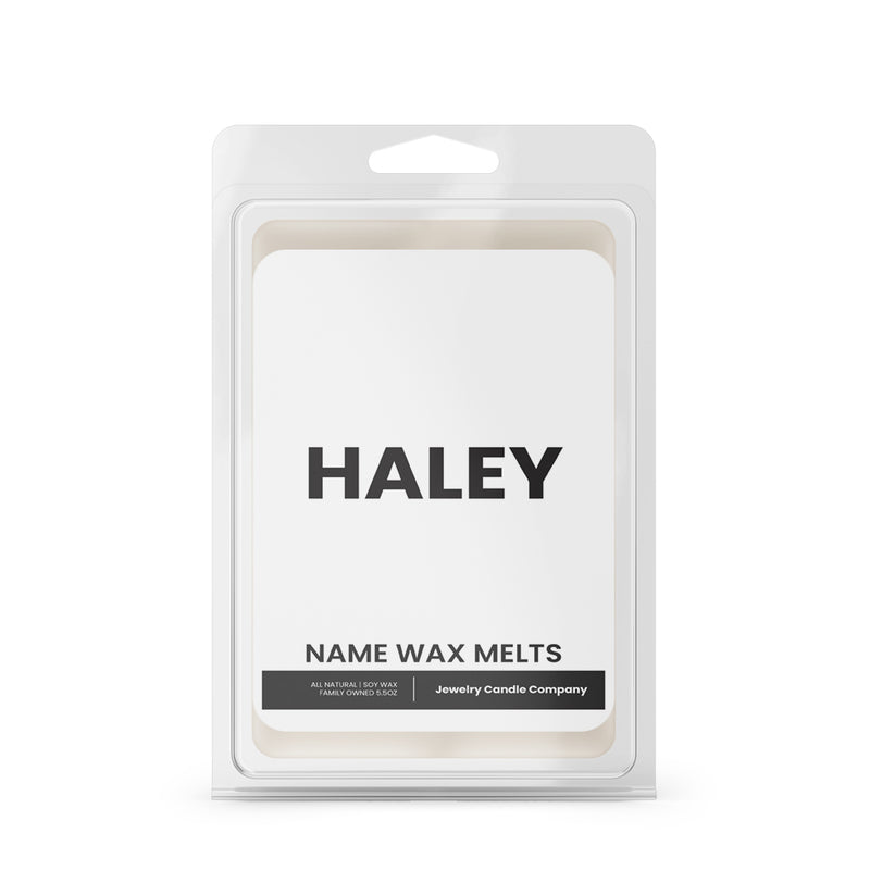 HALEY Name Wax Melts