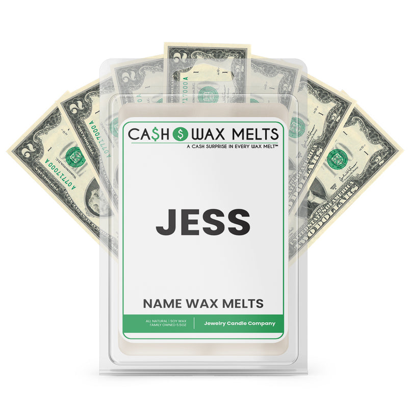 JESS Name Cash Wax Melts
