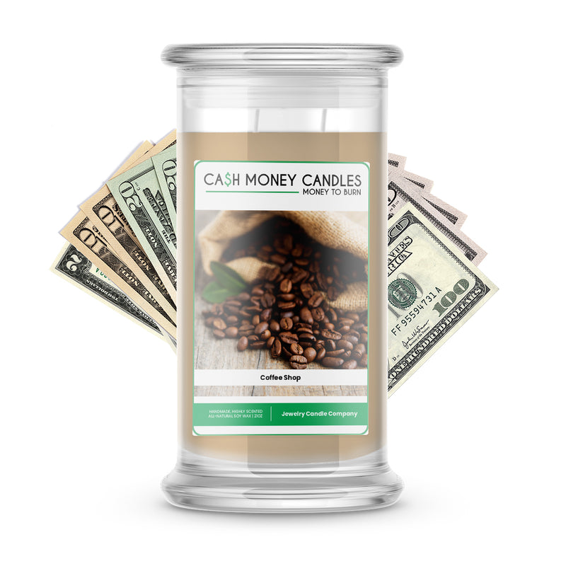 Coffee Shop Cash Candle