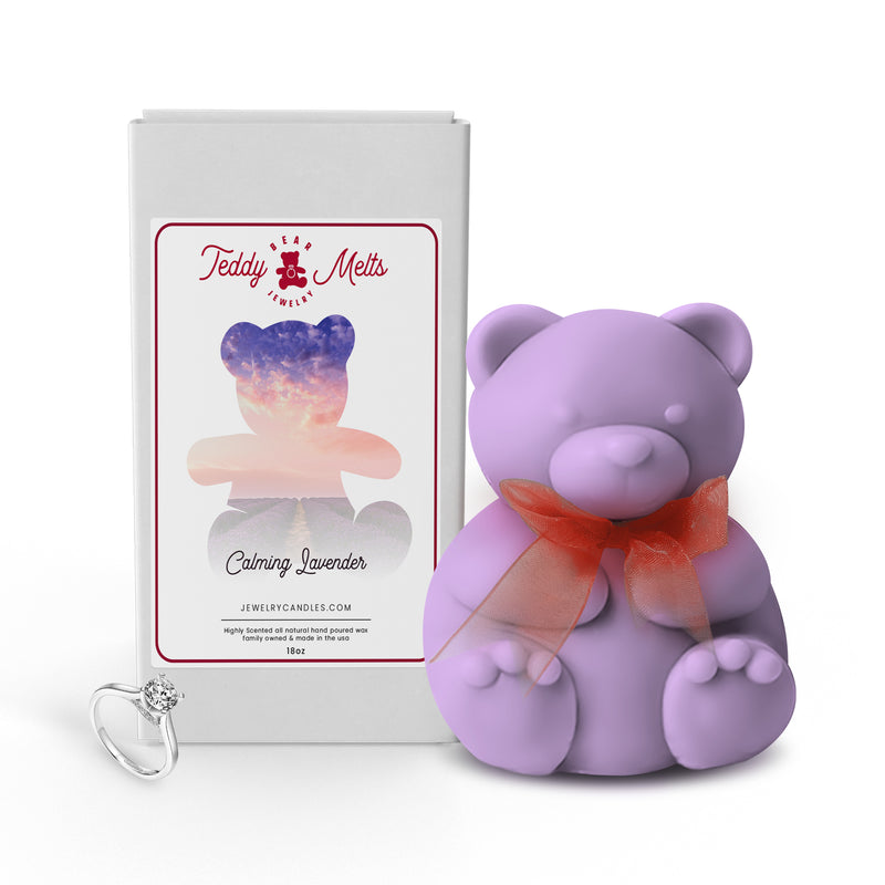 Calming Lavender  GIANT Teddy Bear Jewelry Wax Melts