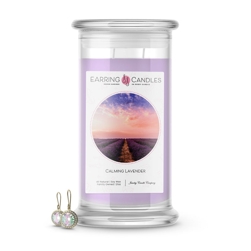Calming Lavender | Earring Candles