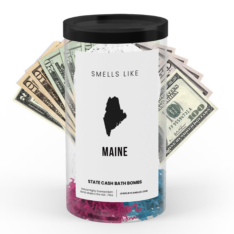 Smells Like Maine State Cash Bath Bombs