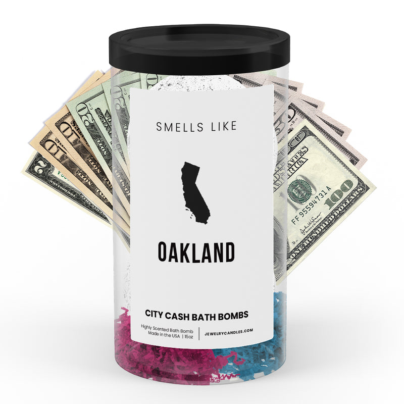 Smells Like Oakland City Cash Bath Bombs