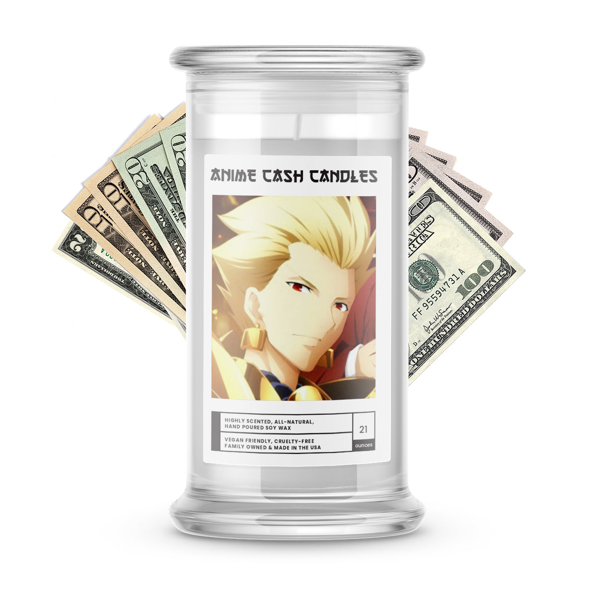 Gilgamesh  | Anime Cash Candle