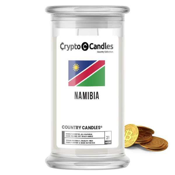 Namibia Country Crypto Candles