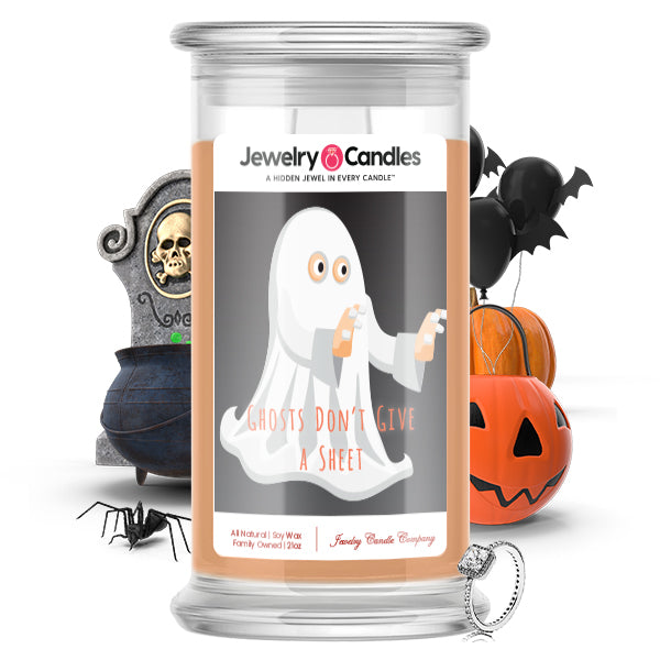 Ghosts don't give a sheet Jewelry Candle