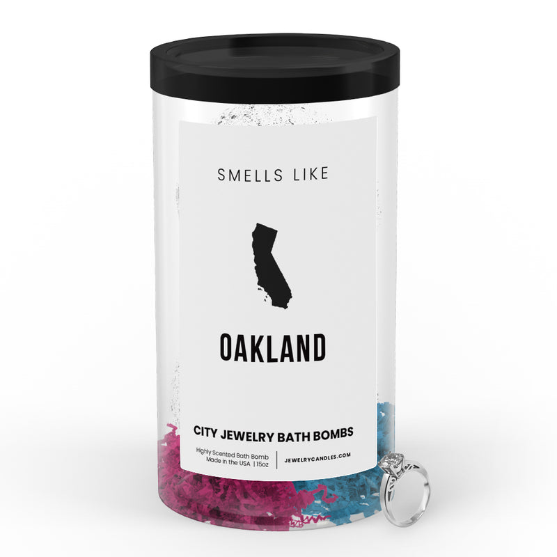 Smells Like Oakland City Jewelry Bath Bombs