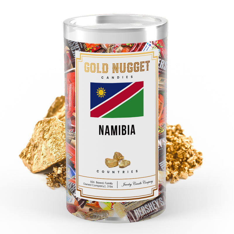 Namibia Countries Gold Nugget Candy