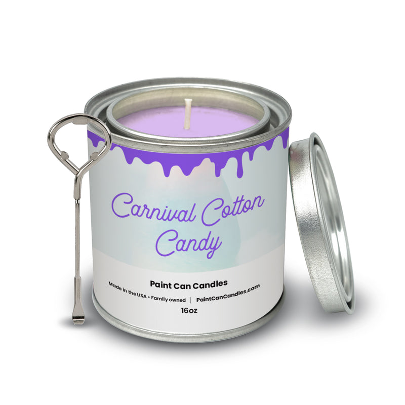 Carnival Cotton Candy - Paint Can Candles