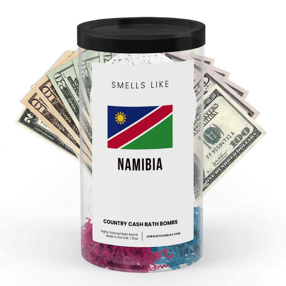Smells Like Namibia Country Cash Bath Bombs