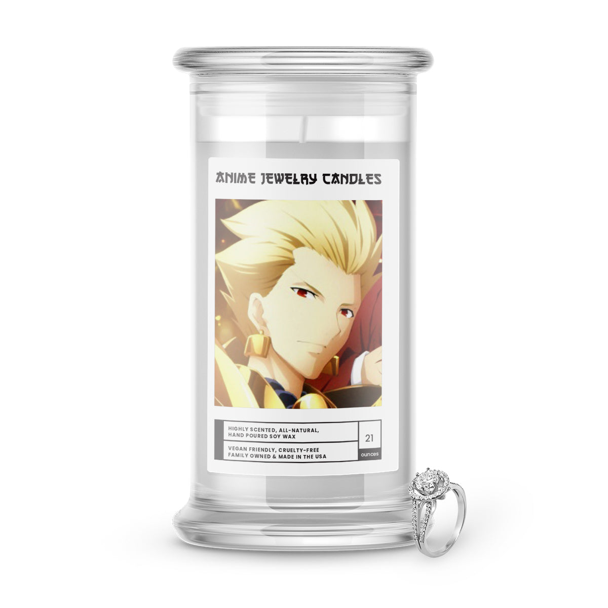 Gilgamesh | Anime Jewelry Candles