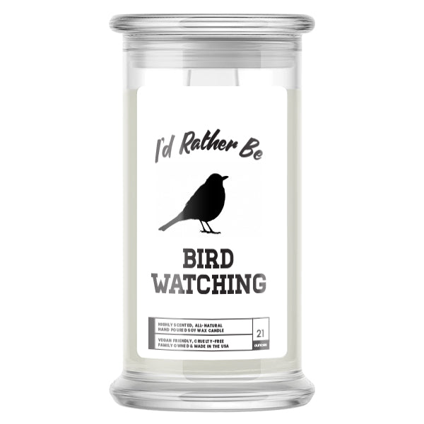 I'd rather be Bird Watching Candles